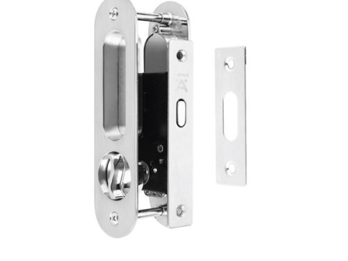 Bộ khóa tay nắm cửa trượt WC Hafele 499.65.108