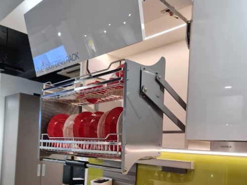 Bộ rổ bát đĩa Hafele Lento 504.76.022 800mm 3 Bộ rổ bát đĩa Hafele Lento 504.76.022 800mm