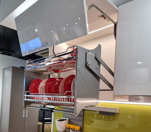 Bộ rổ bát đĩa Hafele Lento 504.76.022 800mm Bộ rổ bát đĩa Hafele Lento 504.76.022 800mm