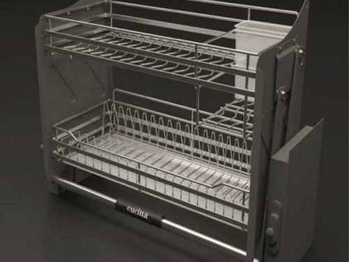 Bộ rổ bát đĩa Hafele Lento 504.76.143 900mm