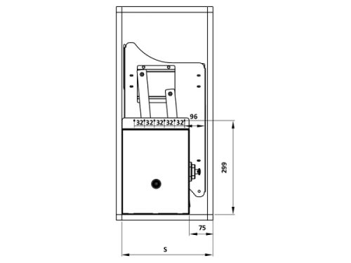 Bộ rổ bát đĩa Hafele Lento 504.76.012 800mm