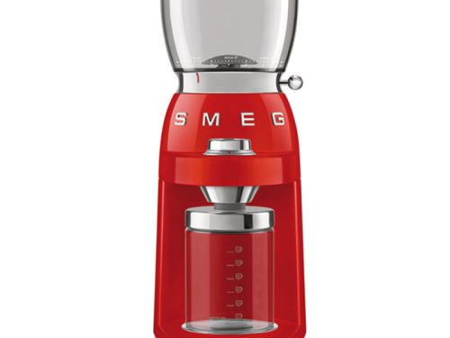 Máy xay cà phê màu đỏ Smeg CGF01PGEU 535.44.019