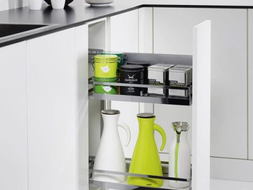 Bộ Rổ Kéo Comfort II 250mm Trái Hafele 545.53.961