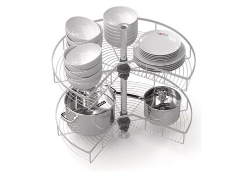 Bộ rổ góc xoay 270 độ Hafele Mezzo 548.37.011