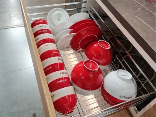 Rổ Đựng Chén Đĩa Cappella 900mm Hafele 549.08.014