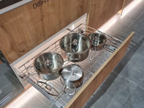 Bộ Rổ Xoong Nồi Cappella 700mm Hafele 549.08.031