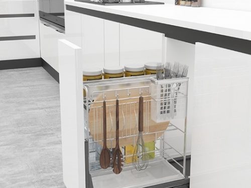 Bộ rổ giao thớt chai lọ Hafele Kosmo Sonata 549.20.018