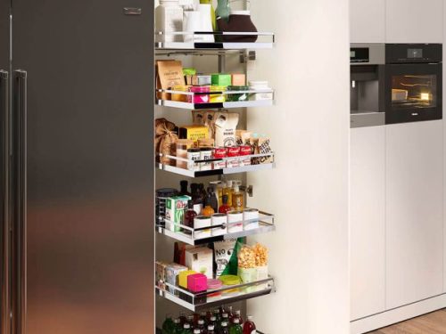 Tủ đồ khô 600mm Tandem Solo Hafele 549.77.796