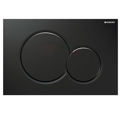 Nút xả thải bồn cầu màu đen Sigma01 588.53.501