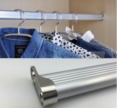 Bas đỡ thanh nhôm móc áo Hafele 803.33.990