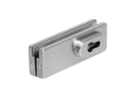 Khóa kẹp chân kính Inox mờ Hafele 981.50.030