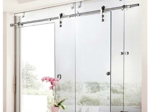 Phụ kiện cửa trượt kính kiểu nhà kho Hafele 981.71.070