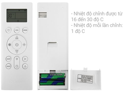 Điều khiển Điều hòa 1 chiều Casper LC09FS33