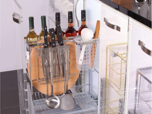 giá dao thớt chai lọ inox 304 nan dẹt Eurogold EP30