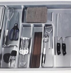 Khay chia thìa nĩa dao chất liệu nhựa cao cấp Eurogold ETP1000