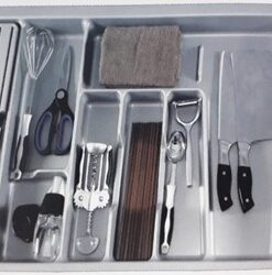 Khay chia thìa nĩa dao chất liệu nhựa cao cấp Eurogold ETP800