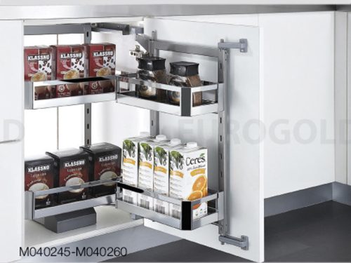 Tủ kho 2 tầng Inox hộp cánh mở Eurogod EKB15260