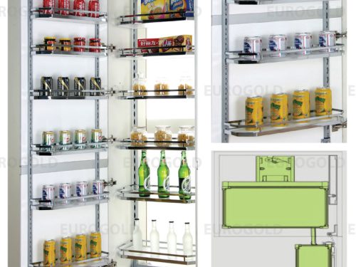 Tủ kho inox, cánh mở Eurogold EKC14460