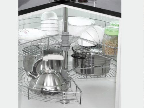 Mâm xoay inox nan tròn Eurogold TR270A/E