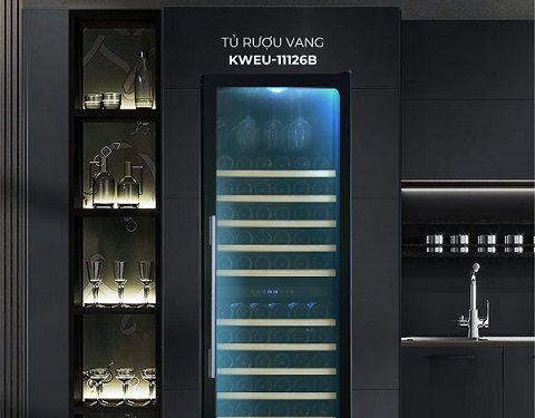Thiết kế Tủ rượu vang Kocher KWEU-11126B