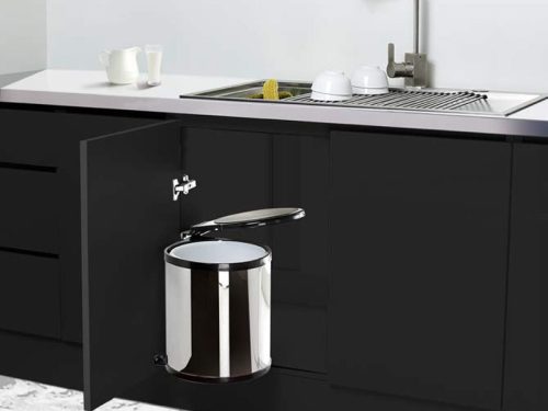 Thùng rác gắn cánh Cucina Viola 502.24.005 14 lít