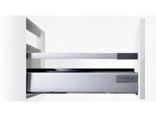 Ray hộp Hafele 552.79.785 Alto B199 500mm trắng, nắp kim loại