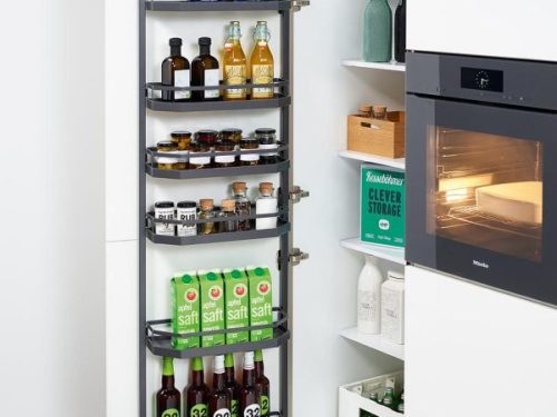 Bộ kệ Tandem đựng thực phẩm Hafele 545.02.412 KT 600X800mm