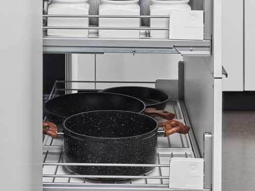 Rổ bát đĩa cho ngăn kéo dưới Hafele 545.14.939, 900mm