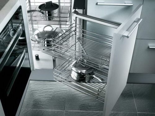 Bộ rổ góc gắn cánh trước, mở phải Clearance Hafele 548.21.002