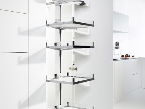 Phụ kiện tủ bếp Hafele 549.69.306 bộ CONVOY PREMIO 600/1900-2000mm, trái