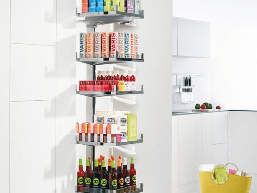 Phụ kiện tủ bếp Hafele 549.72.126 bộ CONVOY PREMIO 600/2100-2200mm, phải