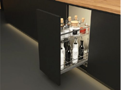 Bộ rổ gia vị Sonata Hafele 549.20.234 mạ chrome