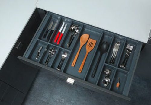 Khay chia đa năng đựng dao kéo thìa nĩa Hafele 556.52.746