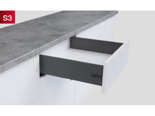 Ray hộp Alto-S chiều cao 120mm Hafele 552.36.345