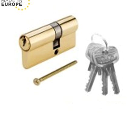 Ruột khóa 2 đầu Hafele 916.00.068, 81mm Đồng thau