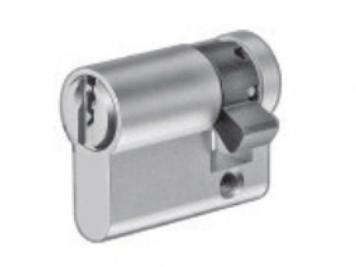 Ruột khóa 1 đầu Hafele 916.00.600, 55.5mm Đồng thau