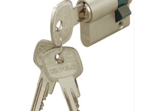 Ruột khóa 1 đầu Hafele 916.00.652, 41,5mm Đồng thau