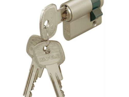 Ruột khóa 1 đầu Hafele 916.00.654, 50,5mm Đồng thau