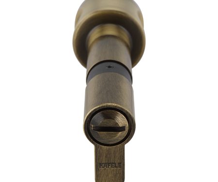 Ruột khóa cho cửa phòng vệ sinh Hafele 916.08.327, 91mm Đồng thau