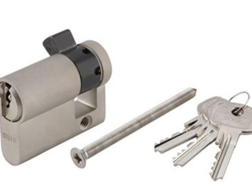 Ruột khóa 1 đầu Hafele 916.08.408, 45,5mm Đồng thau