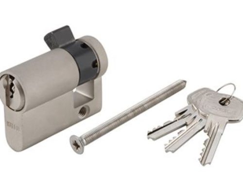 Ruột khóa 1 đầu Hafele 916.08.409, 50,5mm Đồng thau