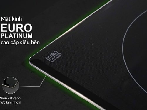 Mặt kính của bếp từ kết hợp hồng ngoại Eurosun EU-TE259Pro