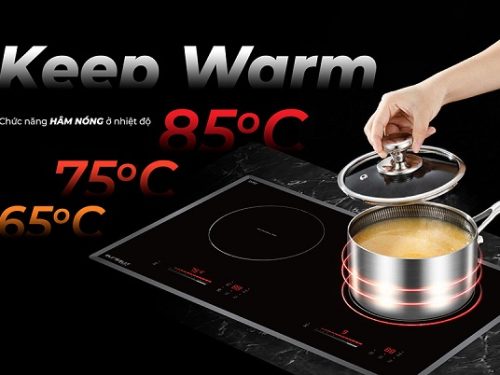 Chế độ ủ ấm của bếp từ kết hợp hồng ngoại Eurosun EU-TE259Pro