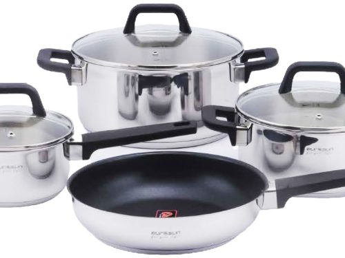 Bộ nồi chảo cao cấp Eurosun MC1609 - Eva