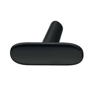 Tay nắm tủ Hafele màu đen mờ 46mm 106.70.120