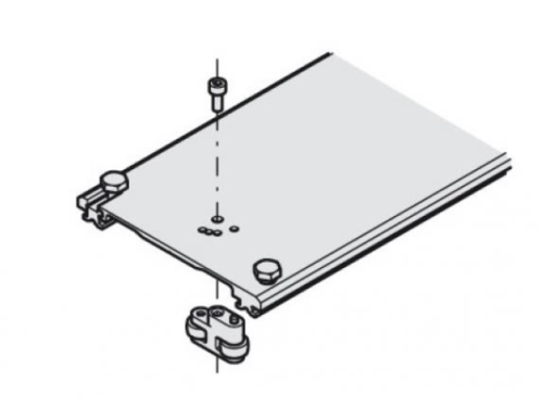 Thanh kết nối cho hai cánh Hafele 408.30.094