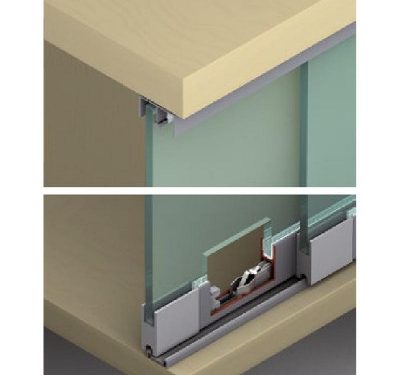 Ray đôi dẫn hướng trên 2500mm Hafele 415.10.802