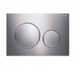 Nút xả thải toilet Sigma20 Chrome mờ 588.53.532