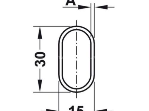 Giá Treo Quần Áo Oval Hafele 801.21.835