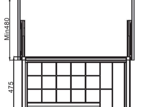 Khay Đựng Trang Sức 800mm Hafele 807.95.103